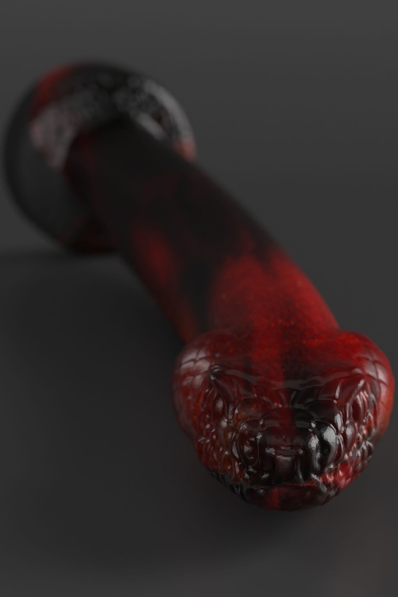 Twisted Beast The Serpent Dildo Inferno Small Gaymegastore