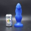 Dildo Topped Toys Hilt 85 Blue Steel