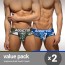 Addicted AD1288P Tropicana Brief Mesh 2 Pack