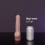 Erotixxx Toys Big Head Dildo Pale Flesh 75% S