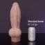 Erotixxx Toys The End Zone Dildo Pale Flesh 75% XXL