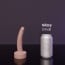 Dildo Erotixxx Toys Glizzy Pale Flesh 75% S