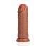 Realistické dildo RealRock Extra Thick Without Balls 8″ Tan