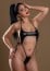 Daring Intimates High-Waist Wetlook Halter Bodysuit