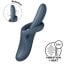 Satisfyer Heat Flex 4 Rotating Vibrator Grey