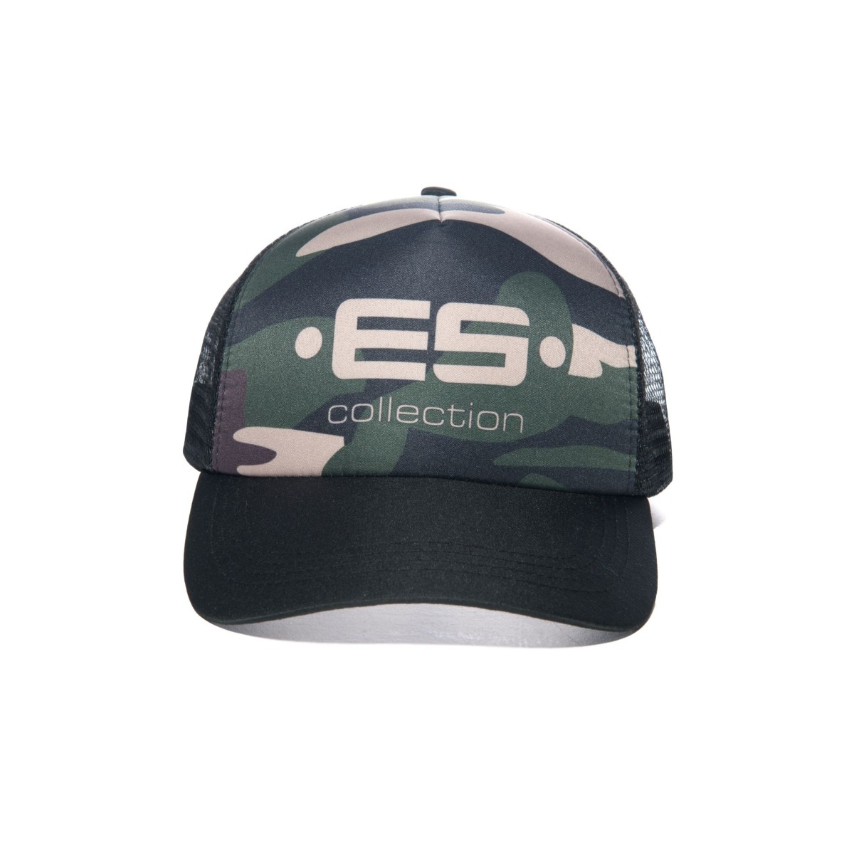 ES Collection CAP003 Print Logo Baseball Cap Camouflage, pánská kšiltovka