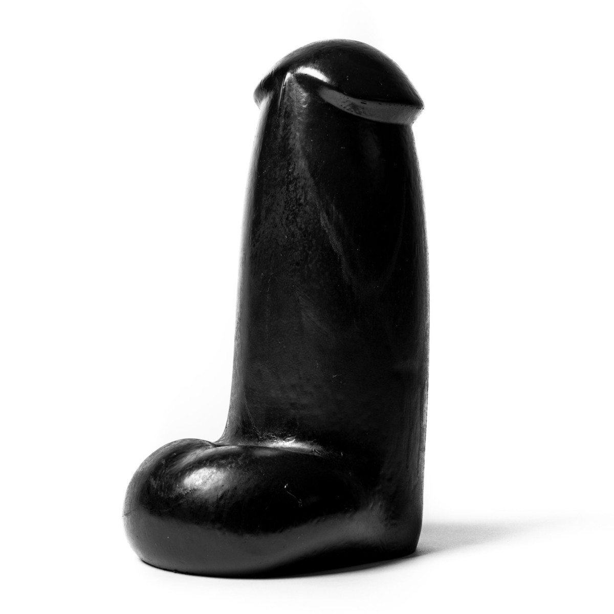 Mister B WAD Conqueror Black, černé anální dildo 20,5 x 6,8–7,6 cm