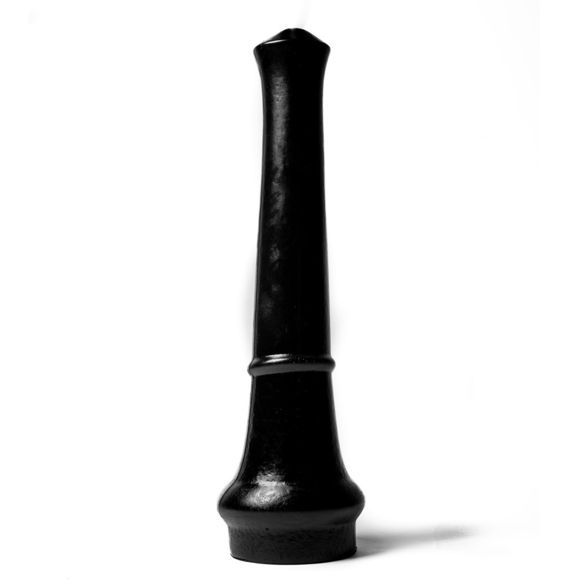 Mister B WAD Cavalry Black, černé anální dildo 43 x 4,8–8,2 cm