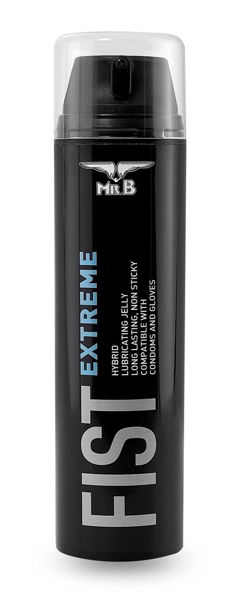 Mister B Fist Extreme Lube Pump Bottle 200 ml, chladivý hybridní lubrikant pro fisting