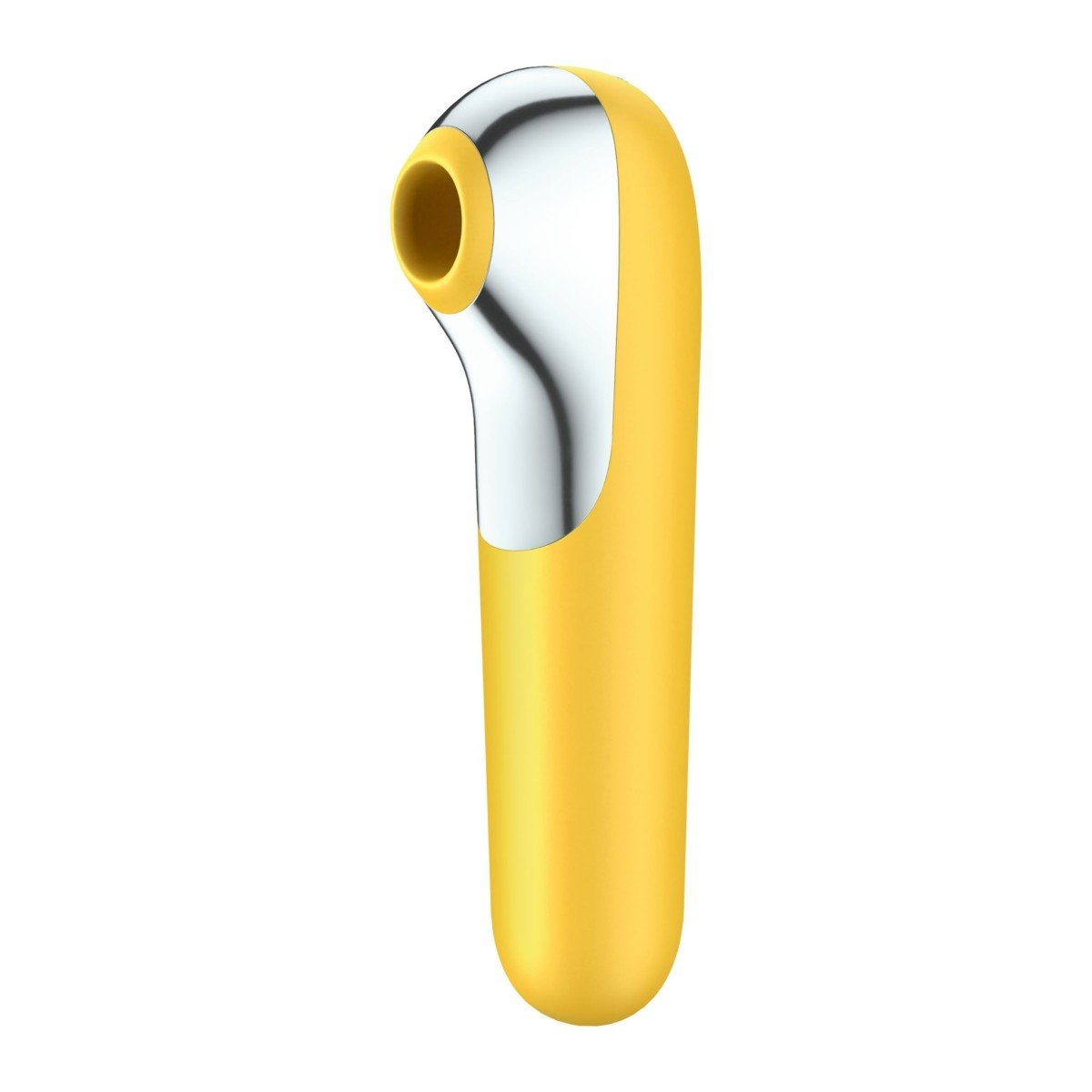 Vibrátor s tlakovými vlnami Satisfyer Dual Love Yellow, chytrý vibrátor se stimulátorem klitorisu