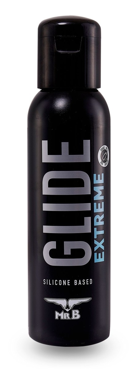 Mister B Glide Extreme 250 ml, silikonový lubrikat s relaxačním účinkem