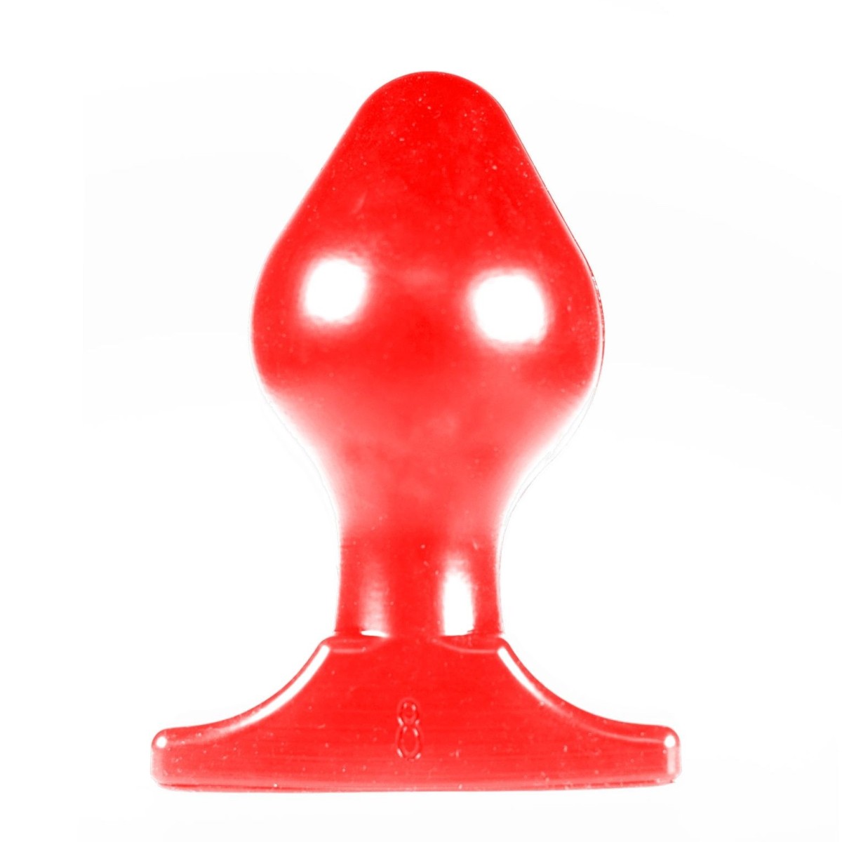 All Red ABR72, červený anální kolík 16 x 7,8 cm