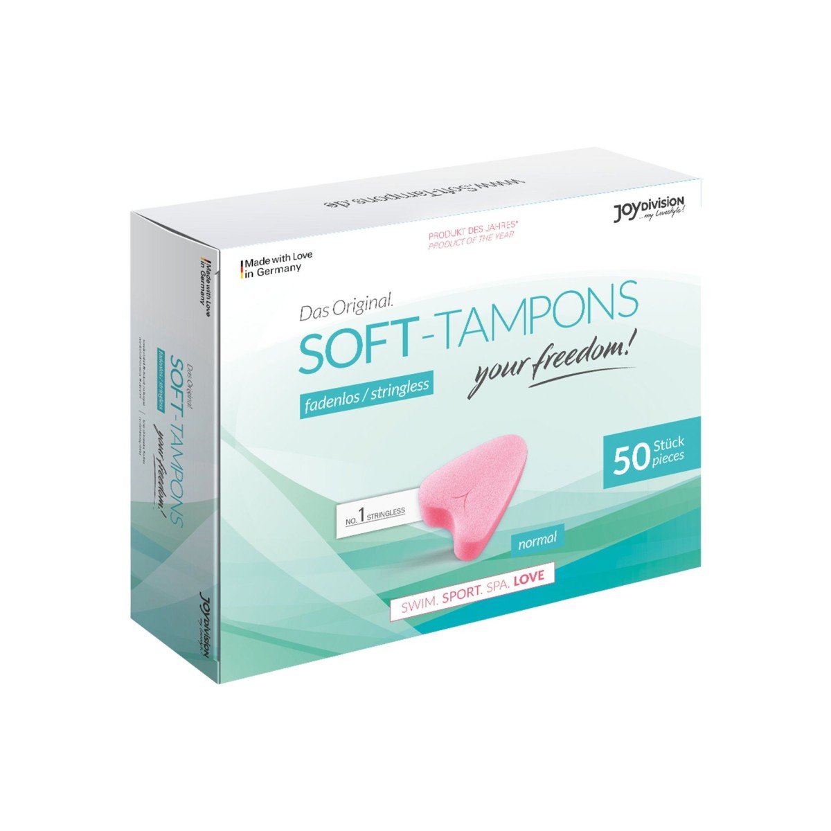 Joydivision Soft-Tampons Normal 50, měkké menstruační tampony