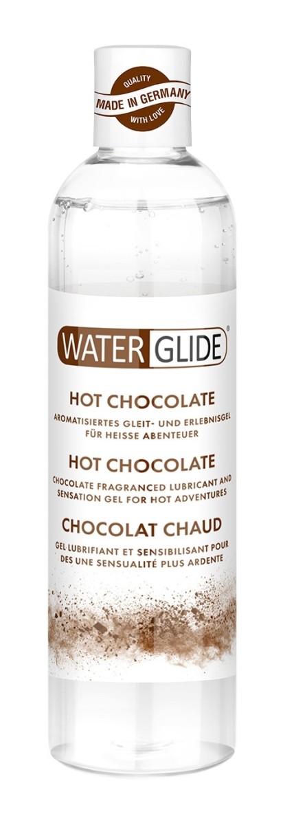 Waterglide Hot Chocolate 300 ml, aromatizovaný lubrikant na vodní bázi