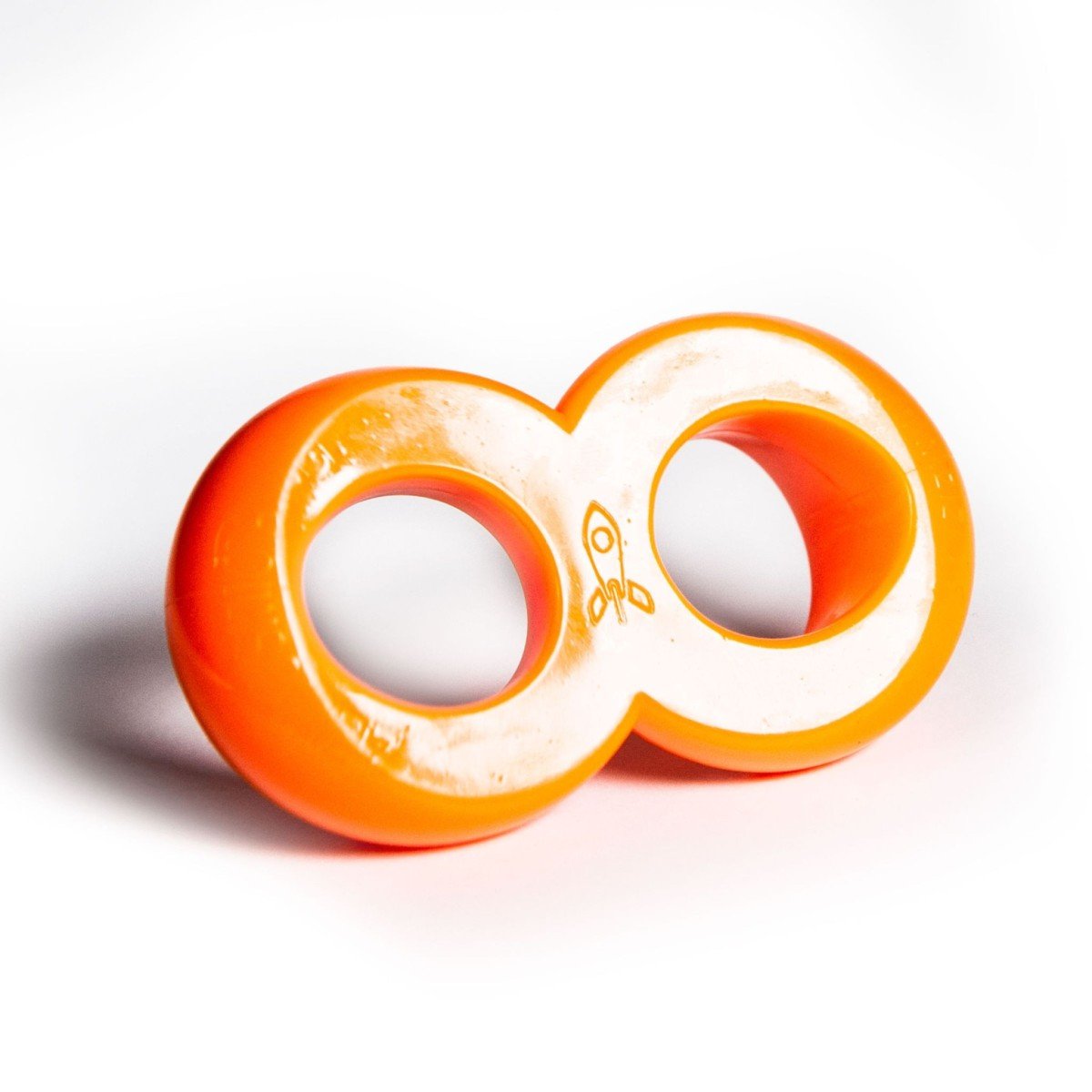 Erekční kroužek Zizi Cosmic Ring oranžový, elastický erekční kroužek na penis a varlata