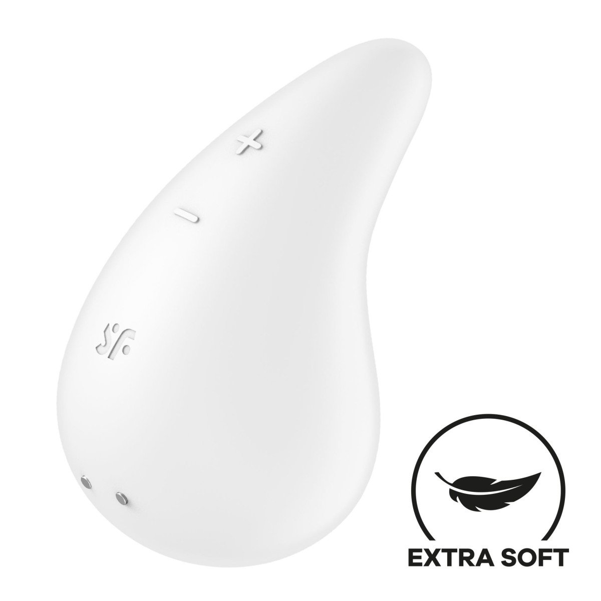 Přikládací vibrátor Satisfyer Dew Drop bílý