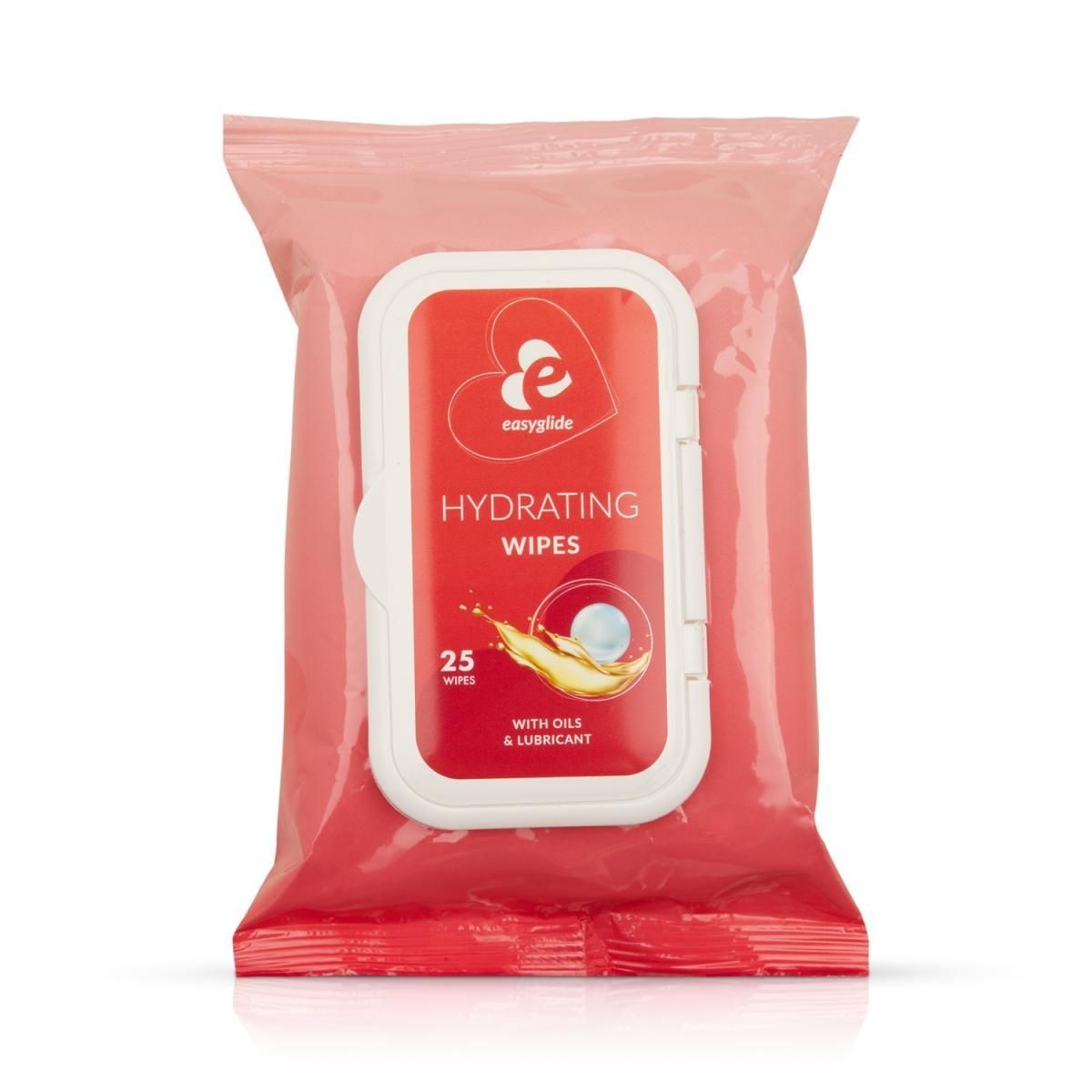 Vlhčené ubrousky EasyGlide Hydrating Wipes 25 ks