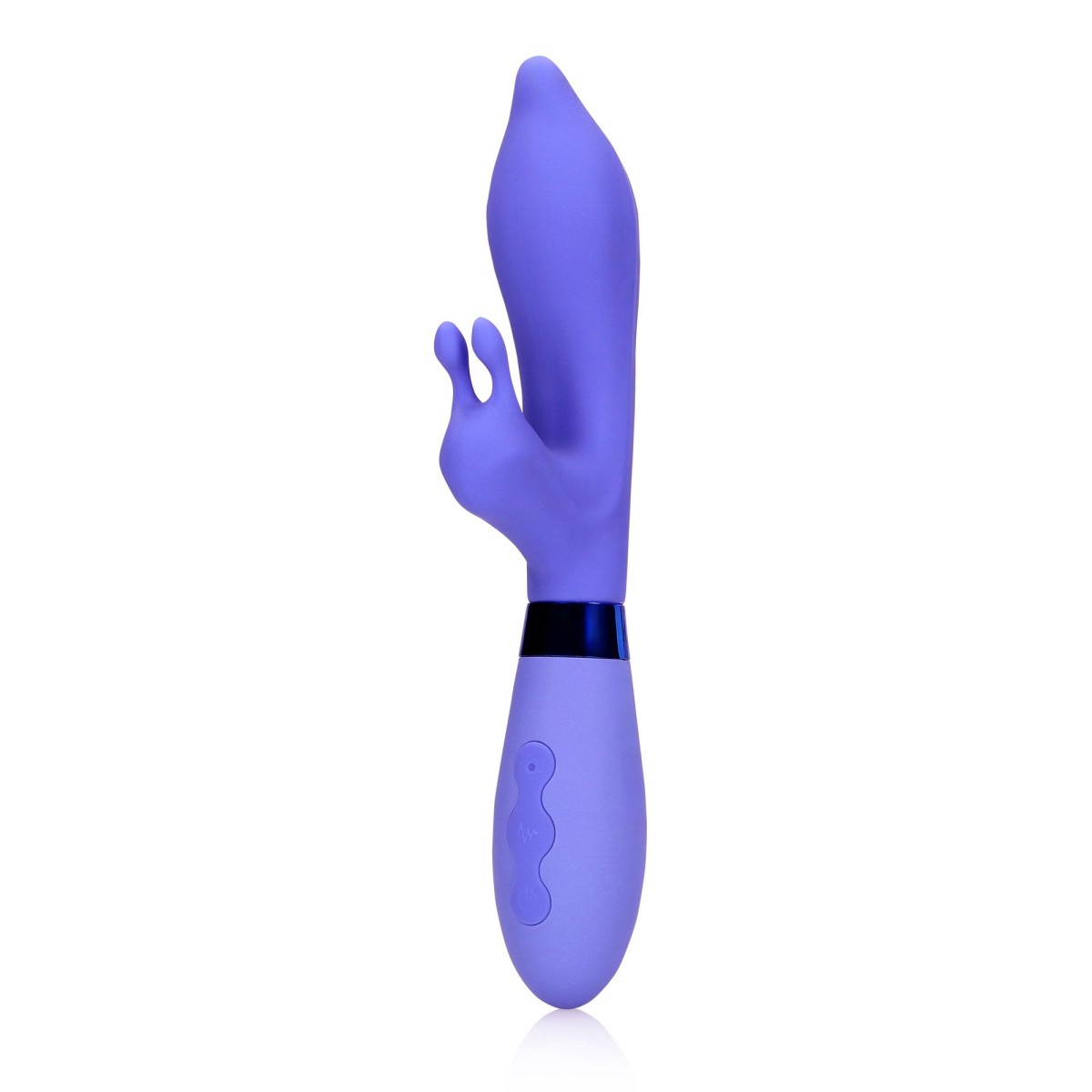 Shots Loveline Silicone Pointed Rabbit Vibrator Protanopia, silikonový vibrátor na bod G a klitoris 21 x 3,4 cm