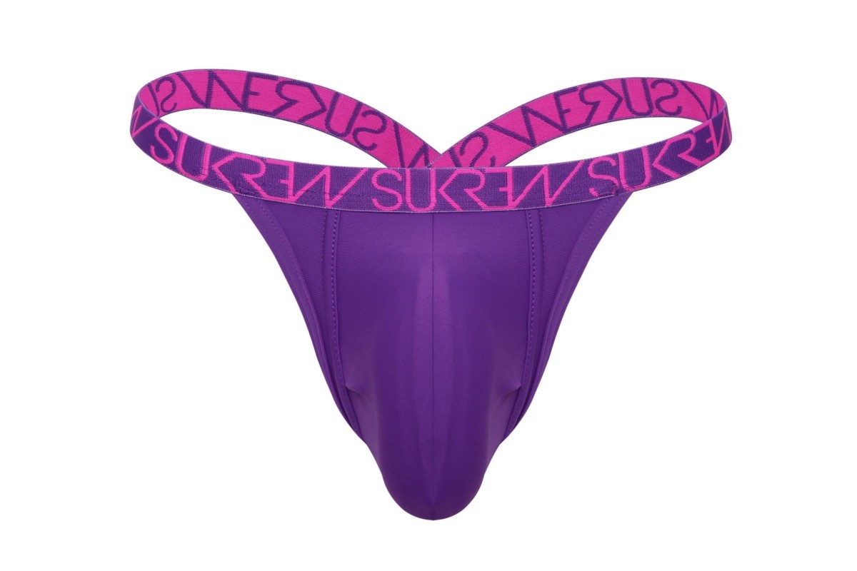 Sukrew Bubble Thong Tyrian Purple