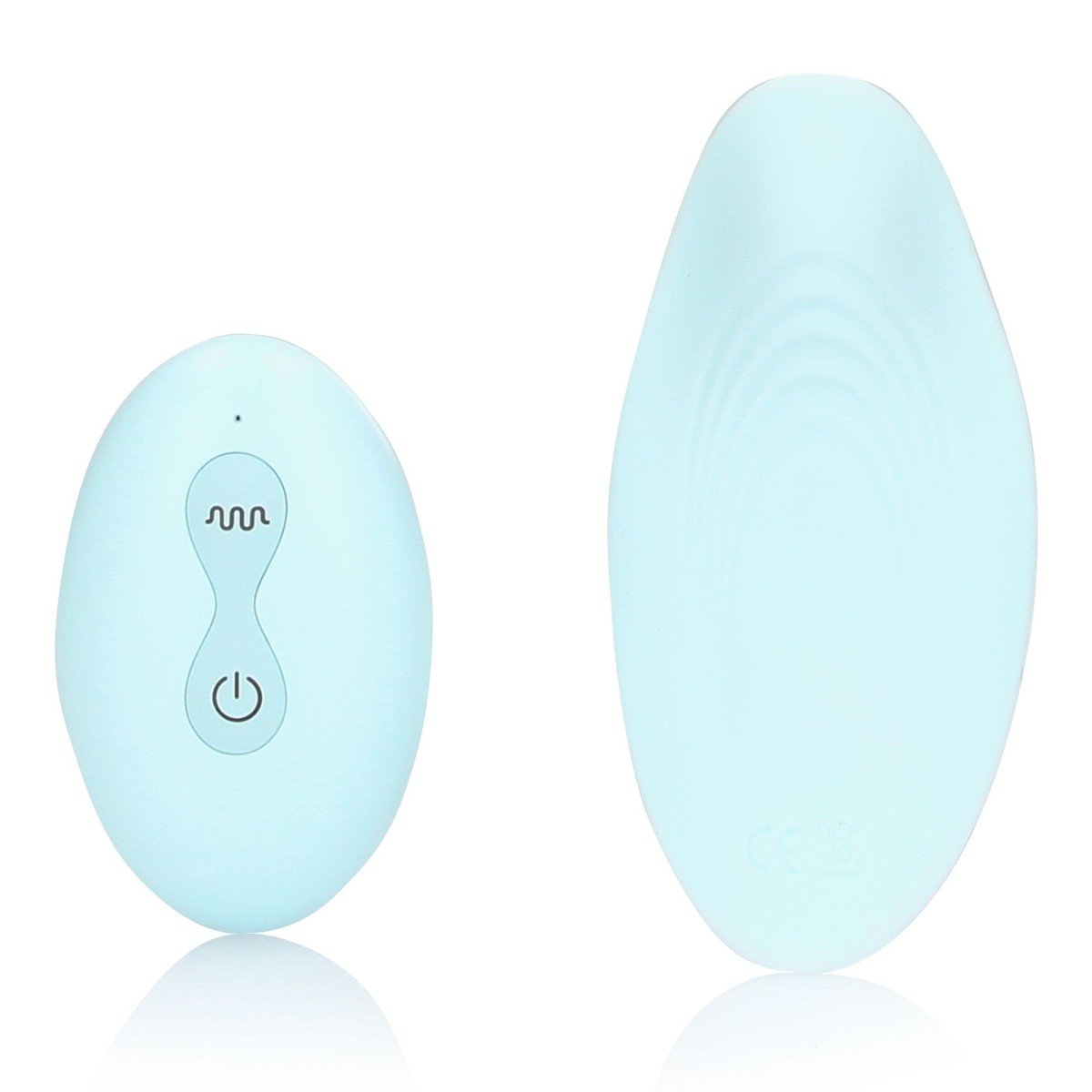 Loveline Panty Vibrator with Remote Control Arctic Blue