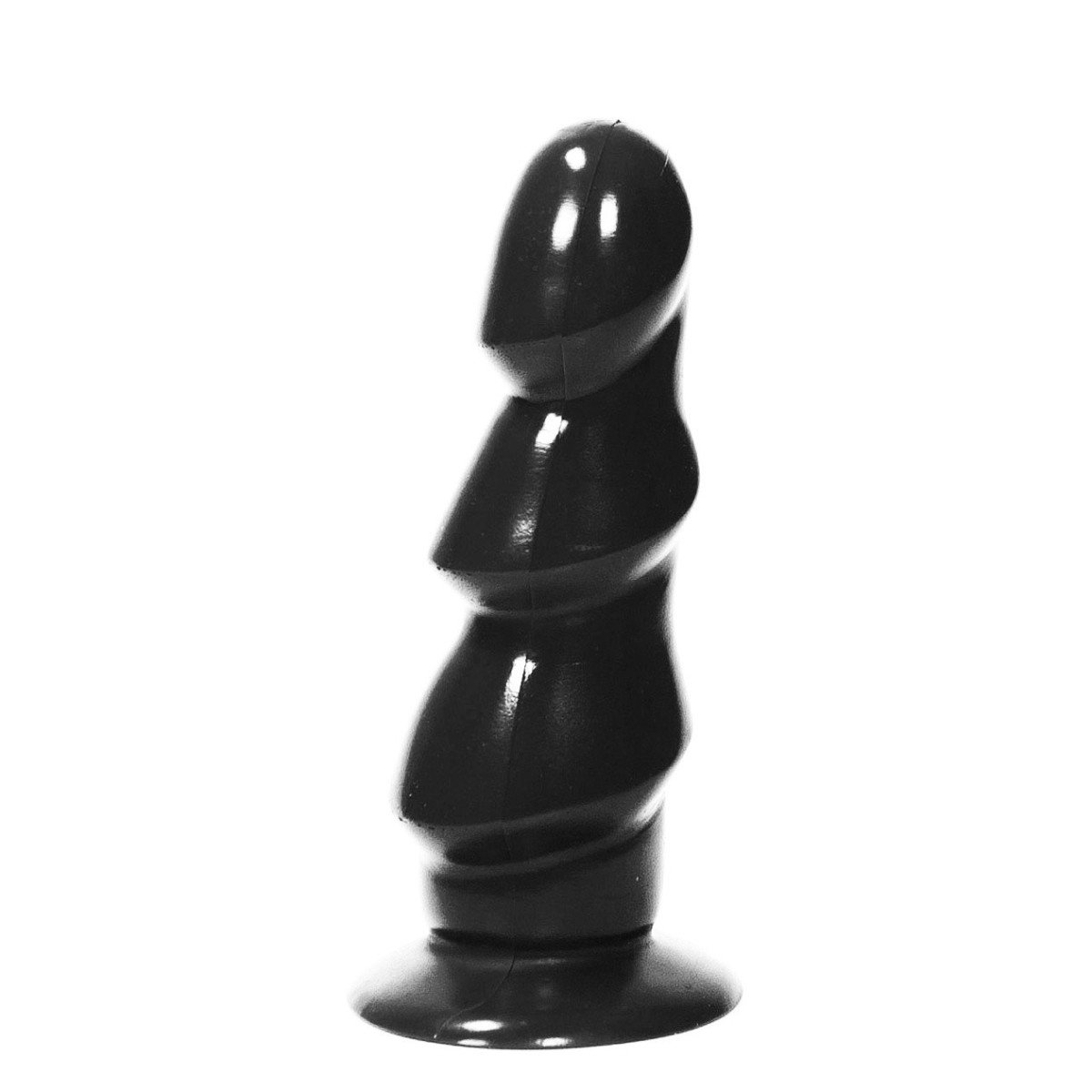 All Black AB40, černý anální kolík 17 x 4–5 cm