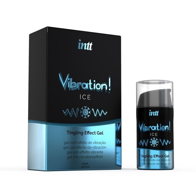 Tekutý vibrátor Intt Vibration! Ice 15 ml