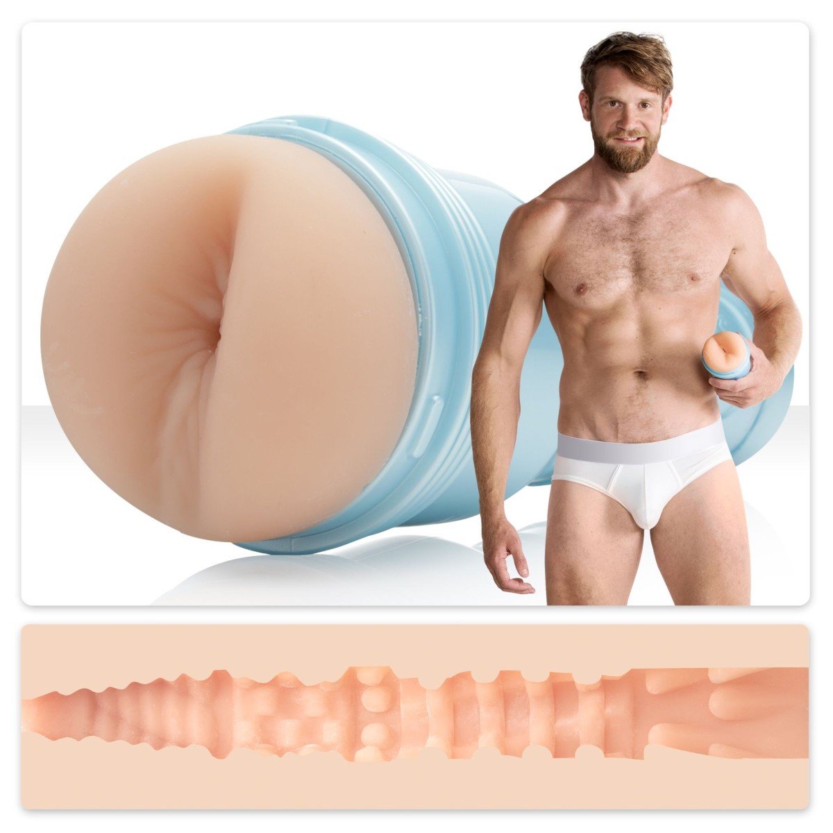 Masturbátor Fleshjack Boys: Colby Keller Lumberjack