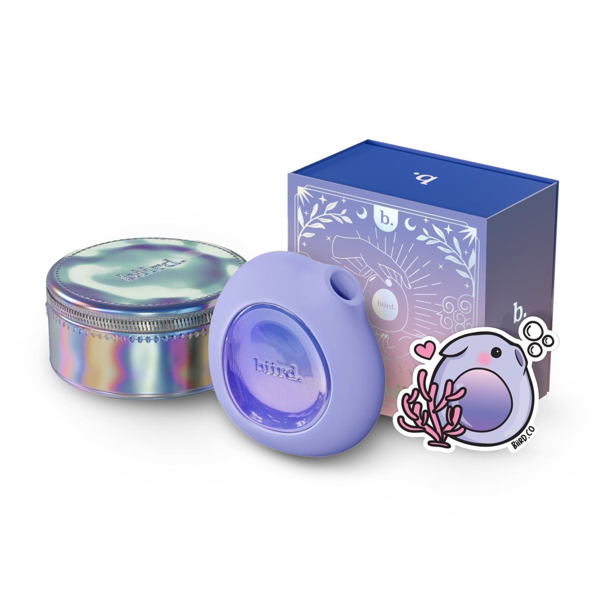 Biird Lumii Clitoral Stimulator Lilac