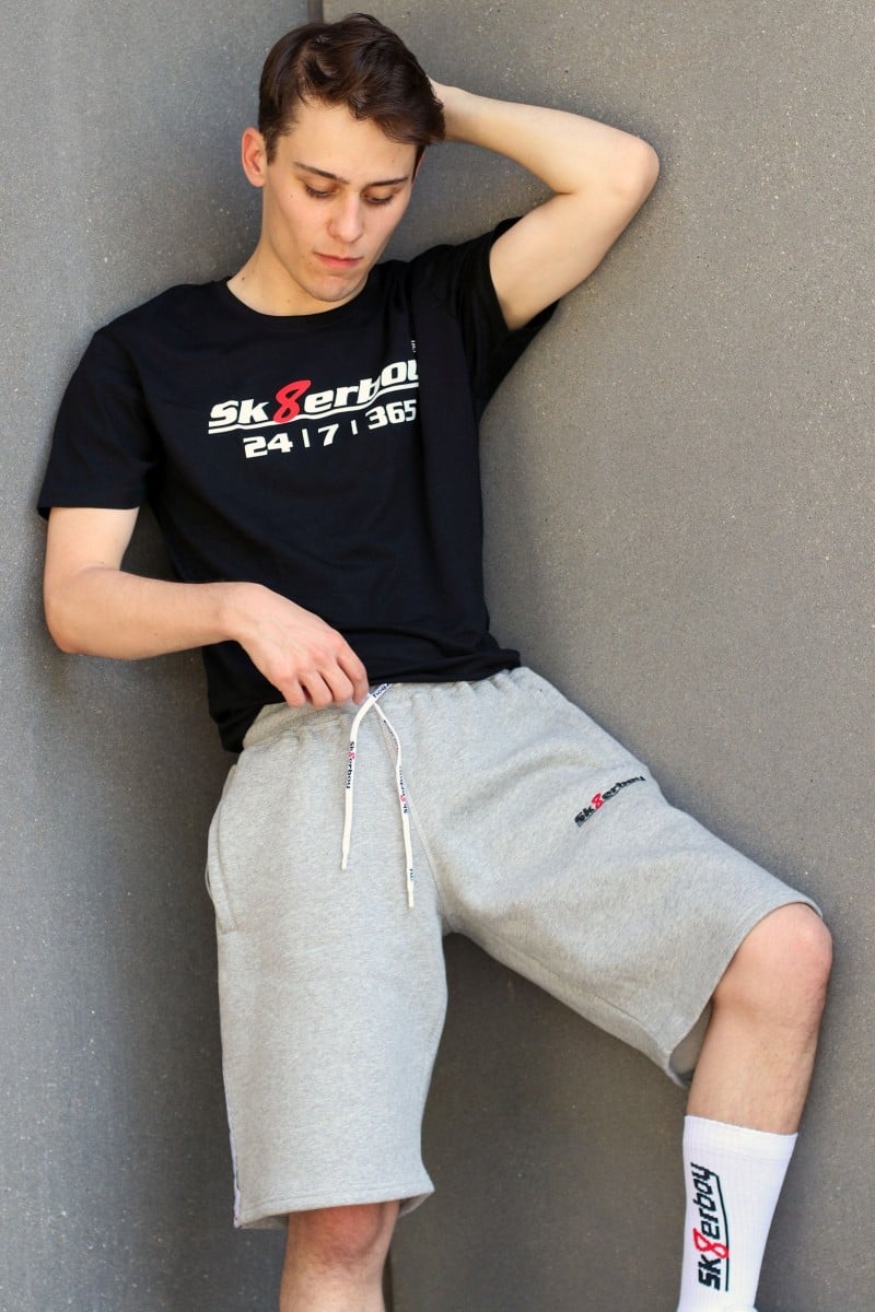 Kraťasy Sk8erboy Heavy Sweatshorts šedé