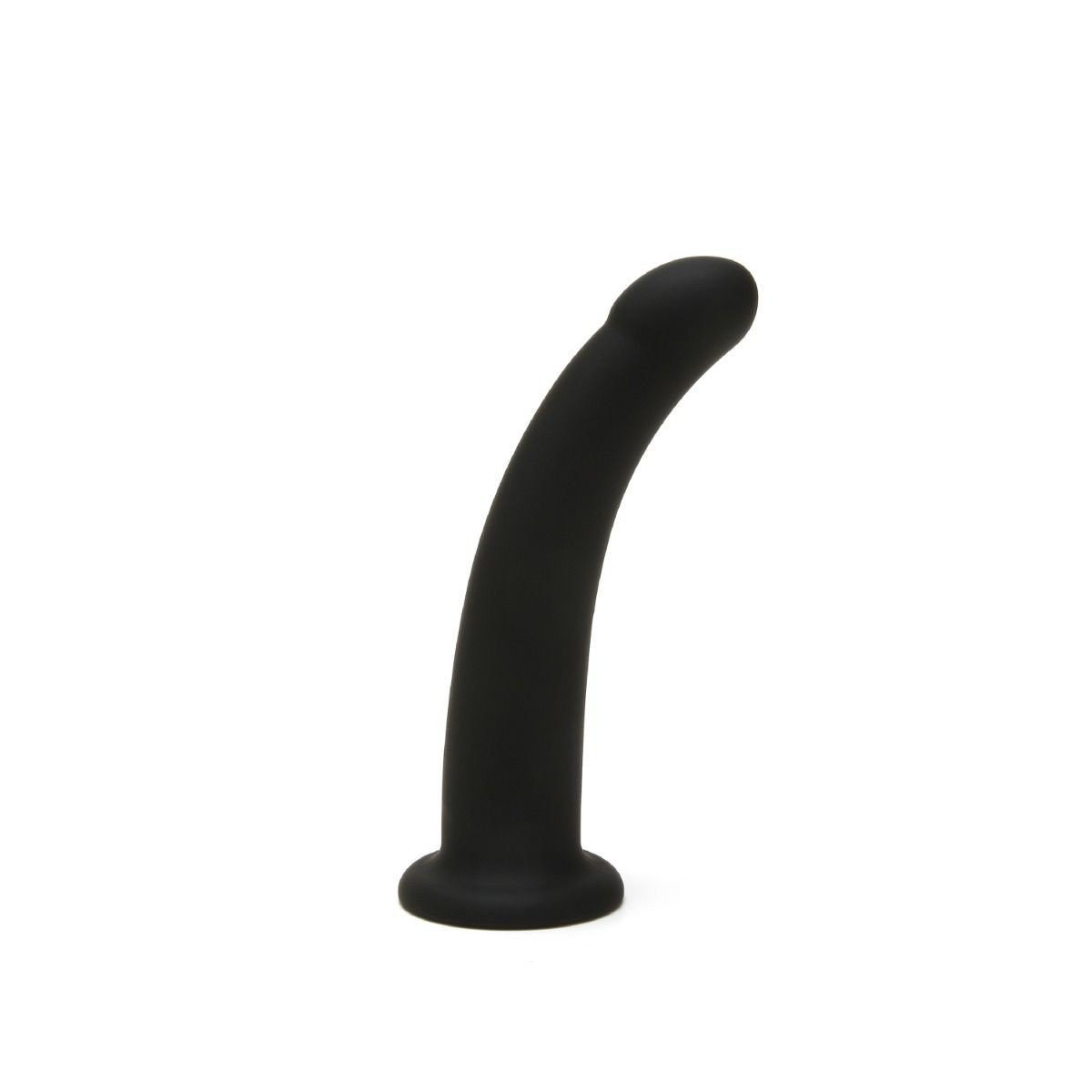 Dildo Me You Us 6″ Curved Silicone černé