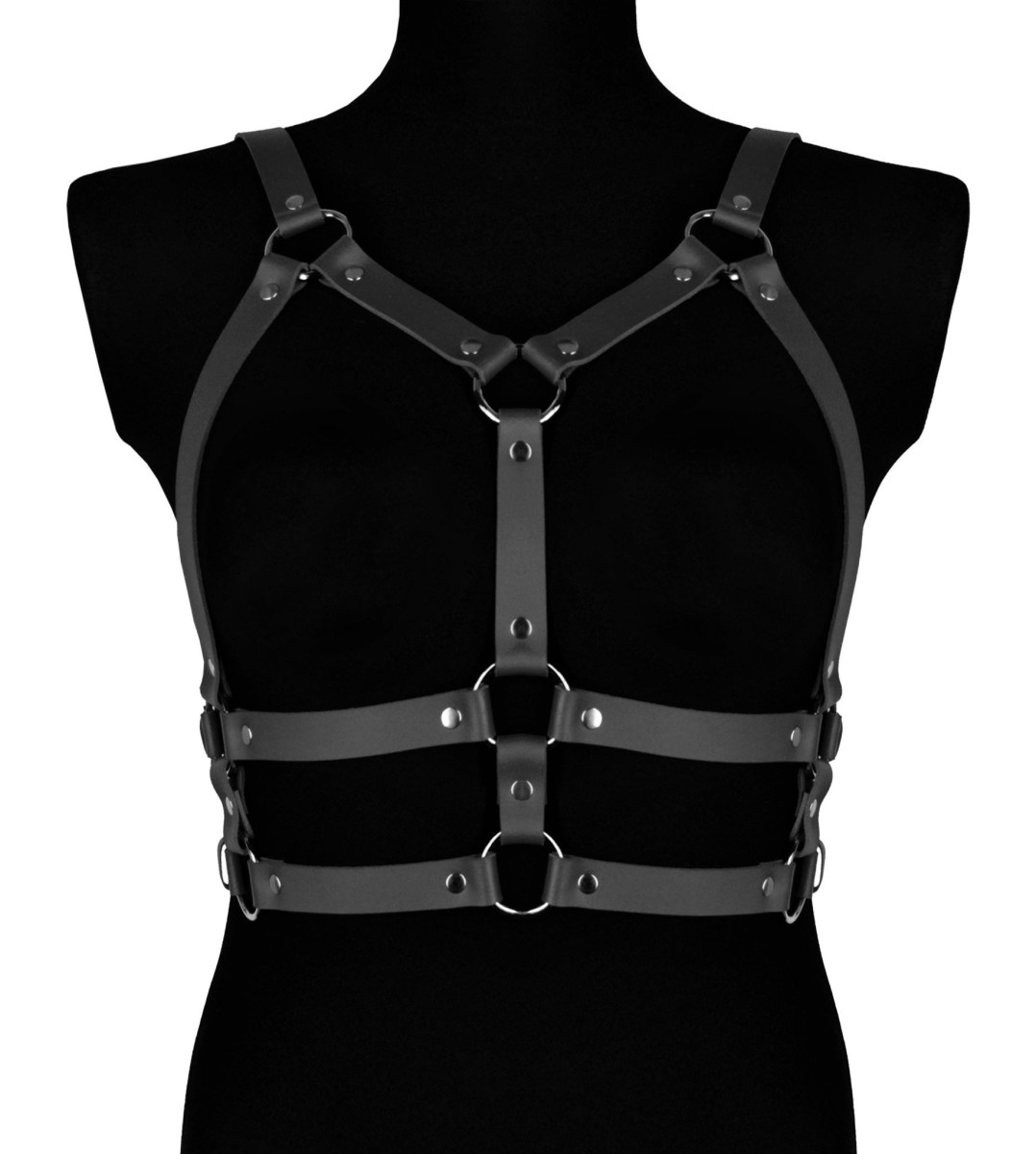 Karess Salma Leather Women’s Harness Black