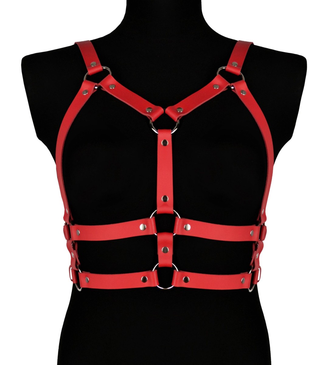 Karess Salma Leather Women’s Harness Red