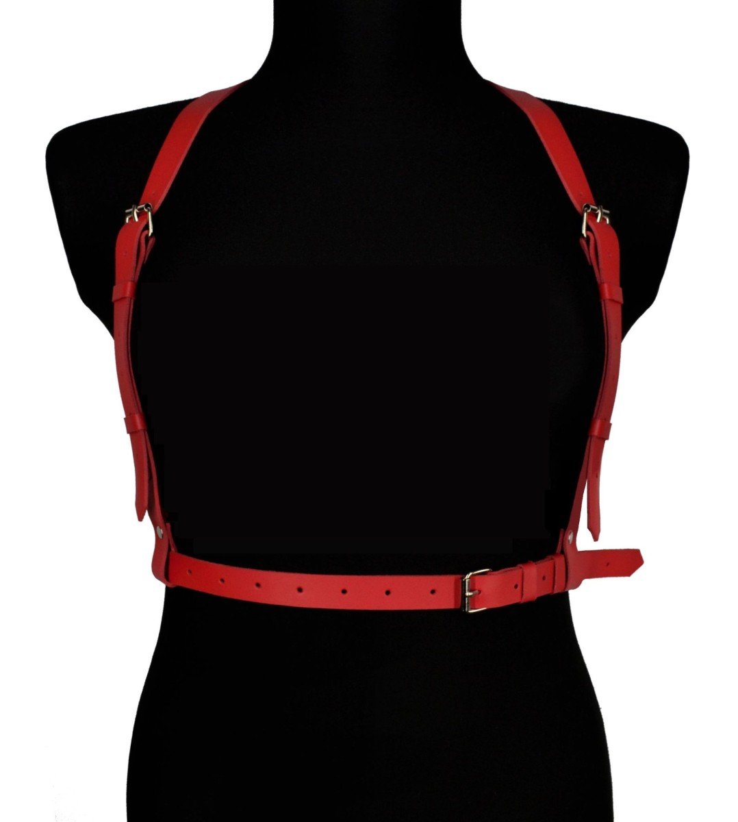 Karess Melisa Leather Women’s Harness Red