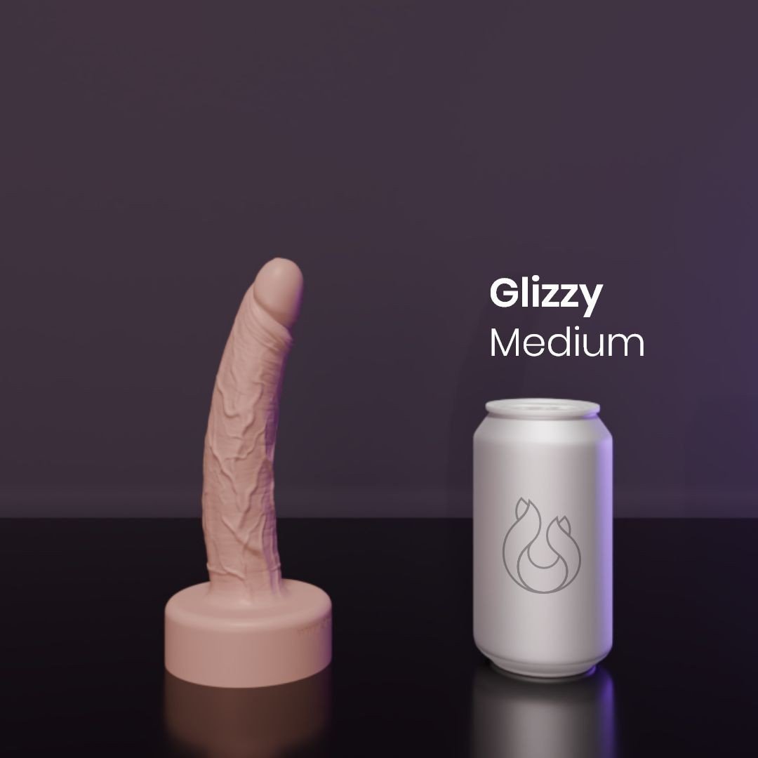 Erotixxx Toys Glizzy Dildo Pale Flesh 75% M