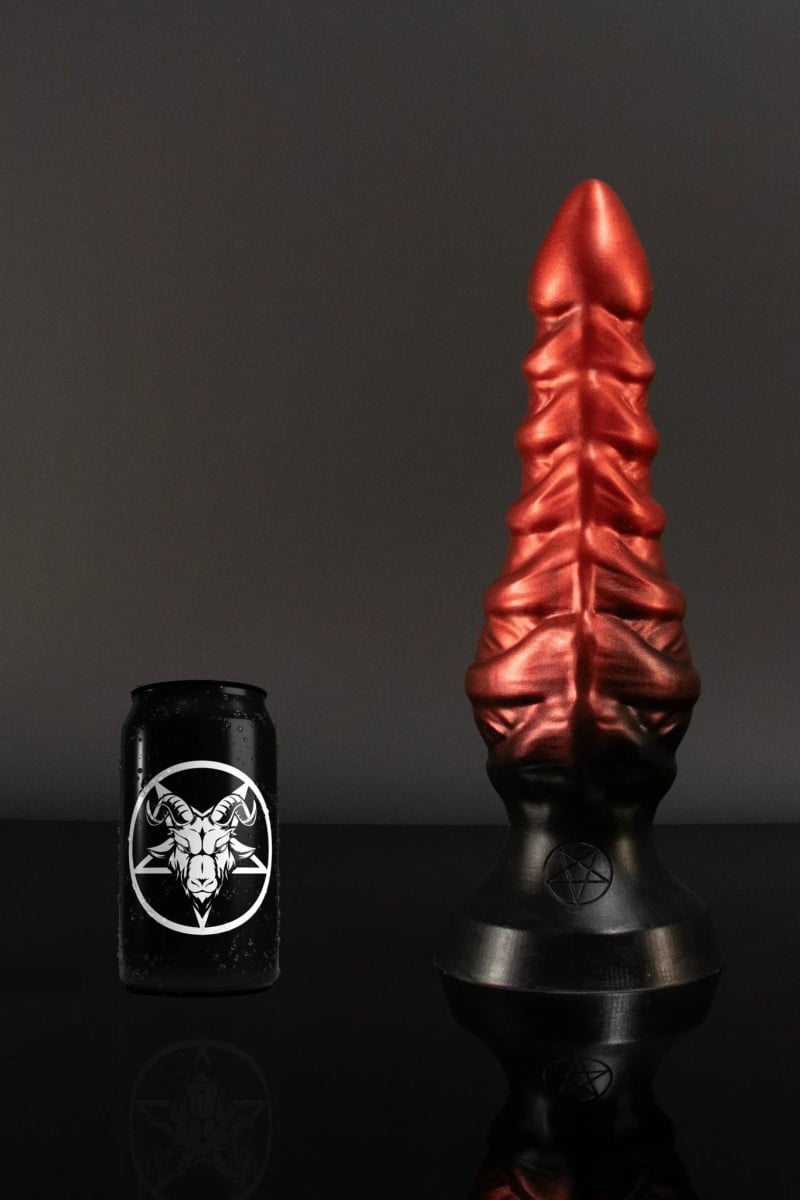 Twisted Beast Jinn Dildo Demon Blood (Ombre) Large