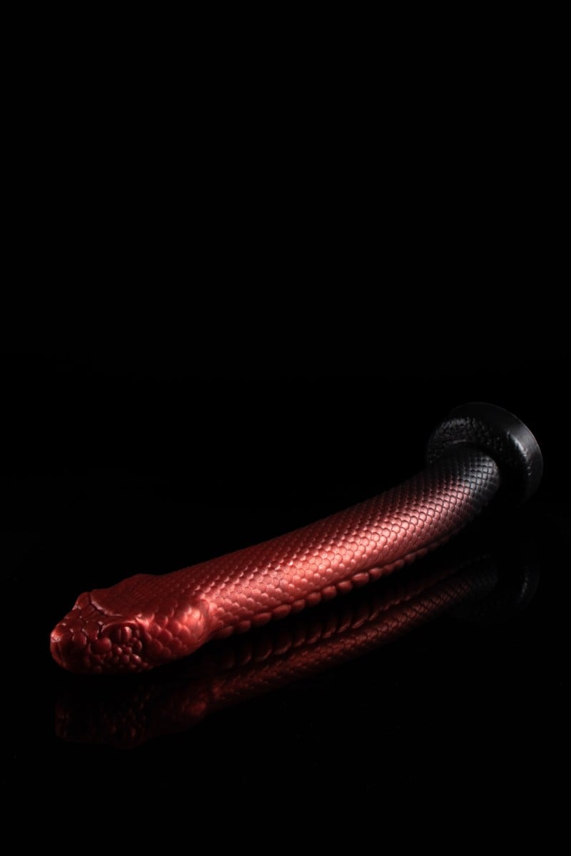 Twisted Beast The Serpent Dildo Demon Blood (Ombre) Small