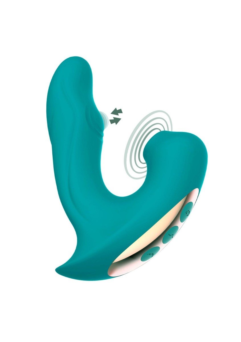 Xocoon Eternal Love Pulse Vibrator With Clit Stimulator