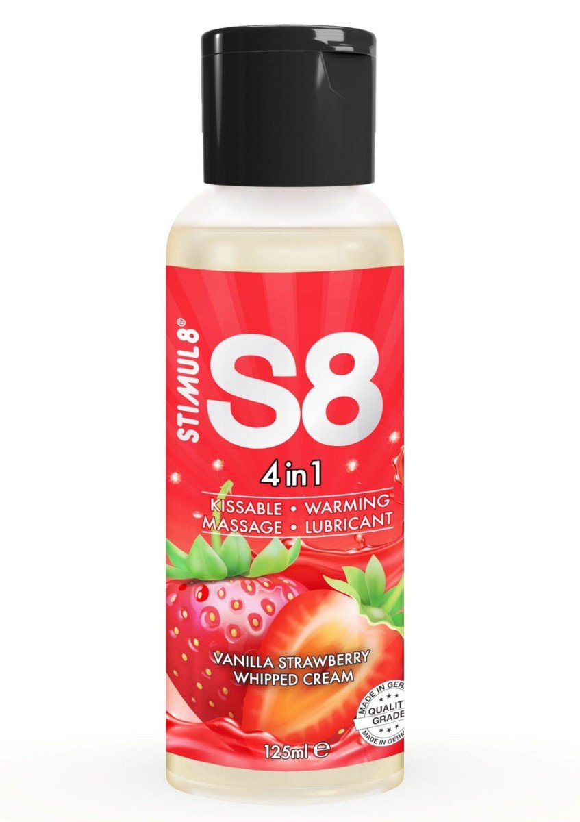 Stimul8 S8 4-in-1 Dessert Strawberry Lube 125 ml