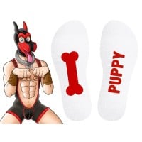 Kinky Puppy Puppy Flag Socks