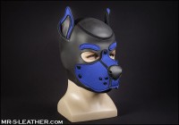 Mr. S Leather Neoprene K9 Hood Royal