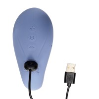 Shots Innovation Twitch 3 Double Vibrator Blue/Grey