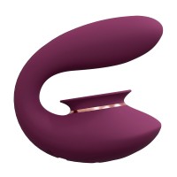 Shots Innovation Twitch 3 Double Vibrator Burgundy