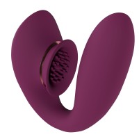 Shots Innovation Twitch 3 Double Vibrator Burgundy