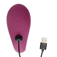 Shots Innovation Twitch 3 Double Vibrator Burgundy