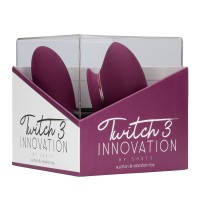 Shots Innovation Twitch 3 Double Vibrator Blue/Grey