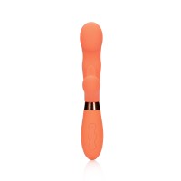 Vibrátor Loveline Silicone Rabbit Vibrator with Ribbed Clitoral Stimulator