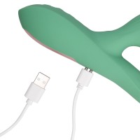 Loveline Pulse Wave and Tongue Flickering Rabbit Vibrator