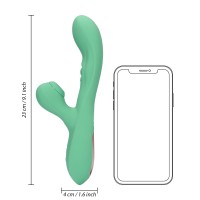 Vibrátor Loveline Pulse Wave and Tongue Flickering Rabbit