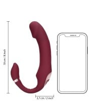 Strapless dildo Loveline Bendable Vibrating Strapless Strap-on