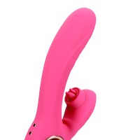 Loveline Tongue Flickering and Heating Rabbit Vibrator